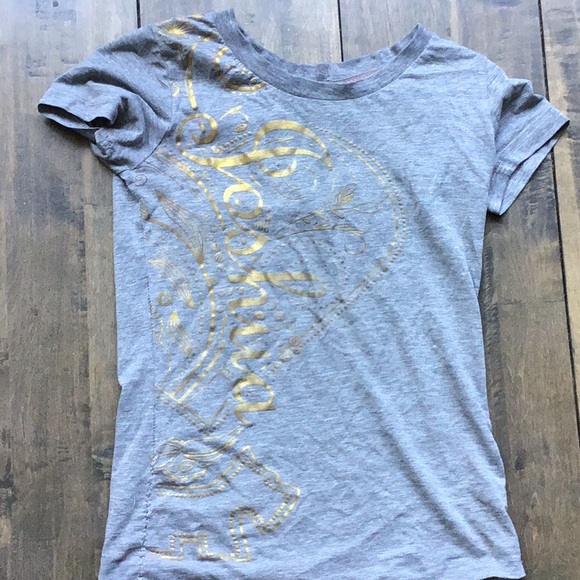 GREY AND GOLD T-SHIRT!! - Picture 1 of 1